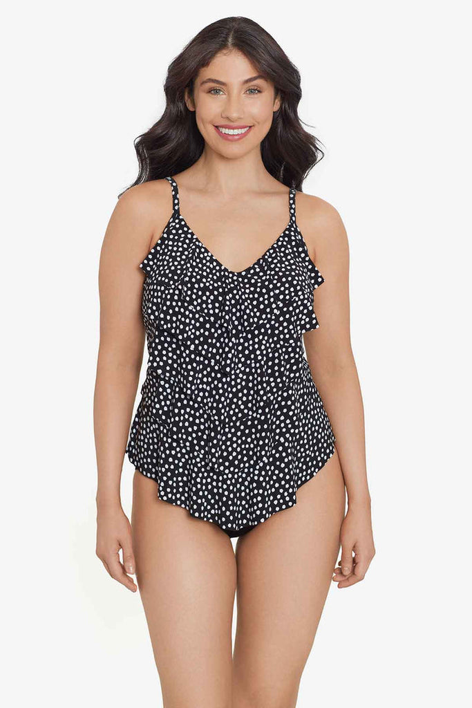 Trimshaper Rachel Tankini Top Funfetti – Sunblockers