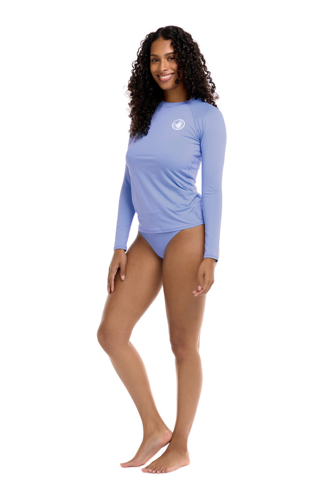 Body Glove Sleek long sleeve rashguard Periwinkle – Sunblockers